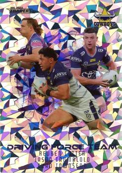 2023 NRL Traders Titanium - Driving Force Team Priority #DFTP09 North Queensland Cowboys Front